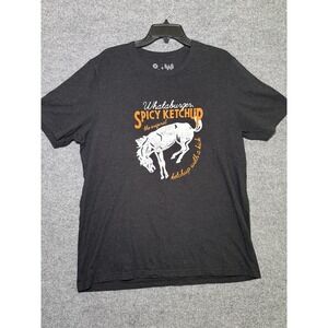 Men's XL Whataburger Spicy Ketchup T-Shirt - Original Ketchup With A Kick Horse